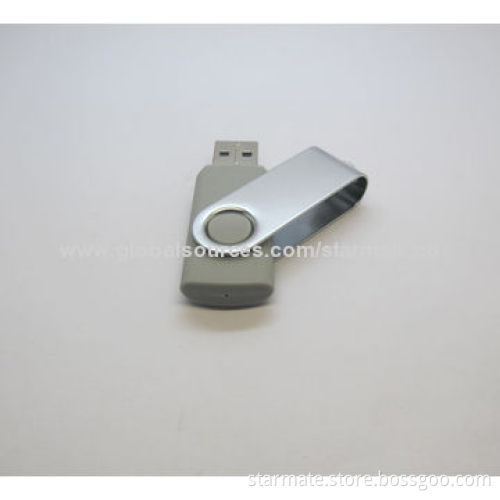 Swivel USB Flash Drive, 128, 256, 512MB, 1, 2, 4, 8, 16, 32, 64GB Capacity